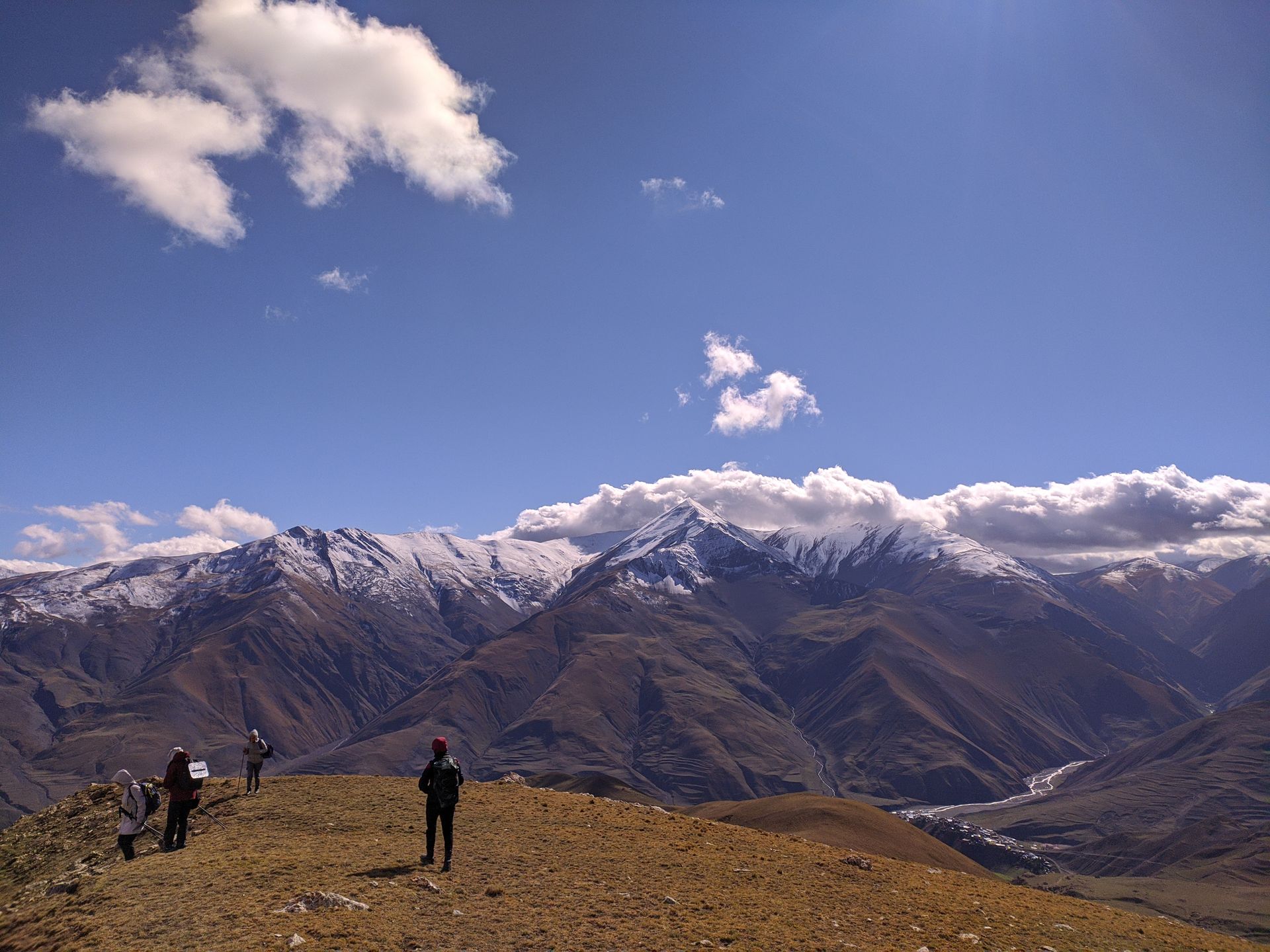 Camping in Azerbaijan mountains